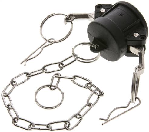 Partbase KLDV 10 PP Kamlock-Verschlusskappe (DC) 1", Polypropylen