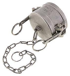 Partbase KLDV 212 ES-S Sicherheits-Kamlock-Verschlusskappe (DC) 2-1/2", ES