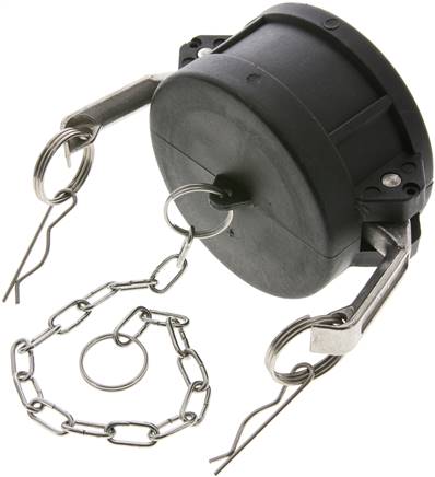 Partbase KLDV 30 PP Kamlock-Verschlusskappe (DC) 3", Polypropylen