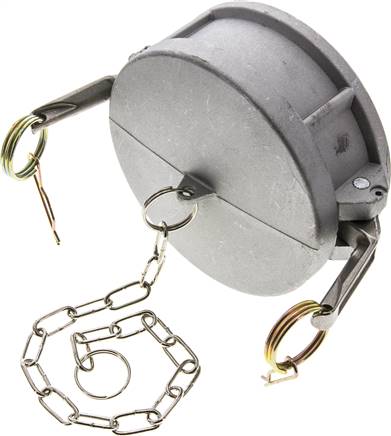 Partbase KLDV 40 A Kamlock-Verschlusskappe (DC) 4", Aluminium