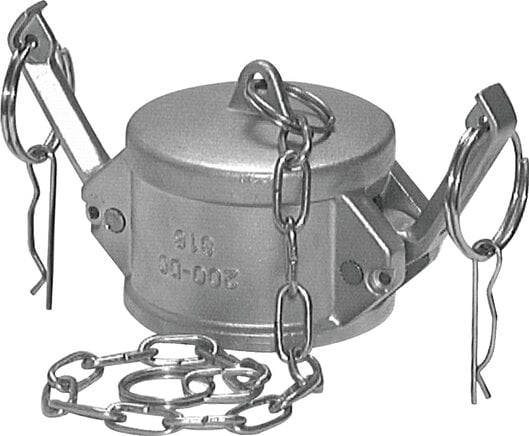 Partbase KLDV 50 MS Kamlock-Verschlusskappe (DC) 5", Messing