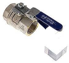 Partbase KLM 10 MSV Absperrklappe mit Innengewinde Rp 1", 0 - 16bar