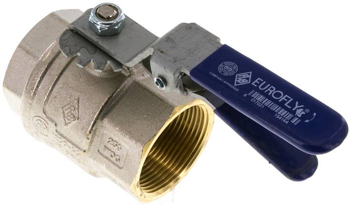 Partbase KLM 112 MSV Absperrklappe mit Innengewinde Rp 1-1/2", 0 - 16bar