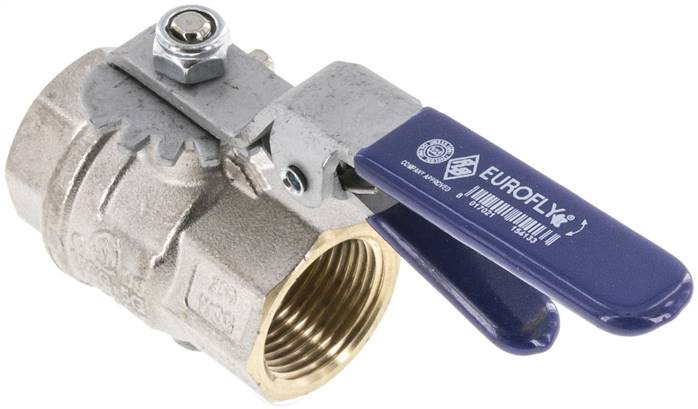 Partbase KLM 34 MSV Absperrklappe mit Innengewinde Rp 3/4", 0 - 16bar