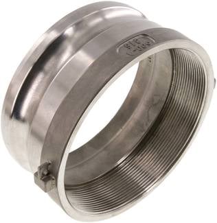 Partbase KLSGI 50 ES Kamlock-Stecker (A) Rp 5"(IG), Edelstahl (1.4408)