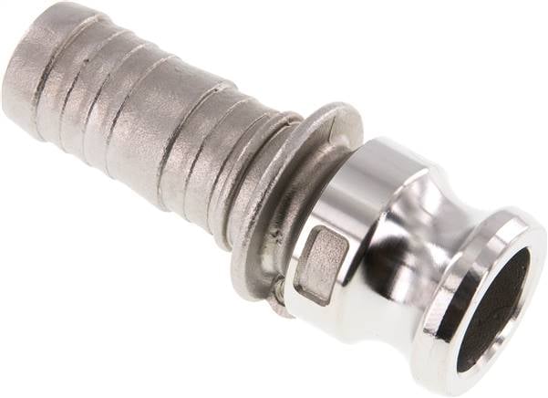 Partbase KLSS 25 ES Kamlock-Stecker (E) 25 (1")mm Schlauch, Edelstahl (1.4408)