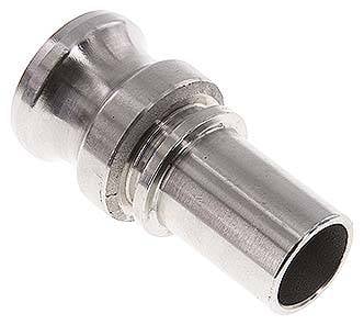 Partbase KLSS 25 ES-DIN DIN/EN-Kamlock-Stecker (E/EC) 25 (1")mm Schlauch, Edelstahl (1.4408)