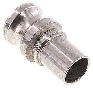 Partbase KLSS 32 ES-DIN DIN/EN-Kamlock-Stecker (E/EC) 32 (1-1/4")mm Schlauch, Edelstahl (1.4408)