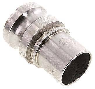 Partbase KLSS 50 ES-DIN DIN/EN-Kamlock-Stecker (E/EC) 50 (2")mm Schlauch, Edelstahl (1.4408)