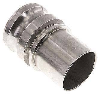 Partbase KLSS 63 ES-DIN DIN/EN-Kamlock-Stecker (E/EC) 63 (2-1/2")mm Schlauch, Edelstahl (1.4408)