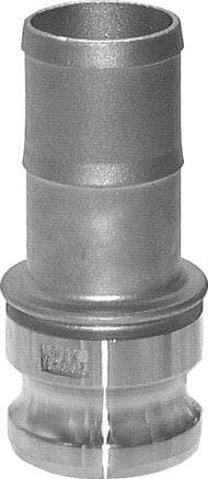 Partbase KLSS 150 A Kamlock-Stecker (E) 150 (6")mm Schlauch, Aluminium