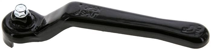 Partbase KOMBI 3 S SCHWARZ Kombigriff-schwarz, Größe 3, Standard (Stahl verzinkt und lackiert)