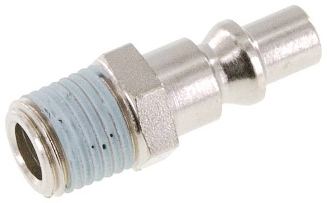 Partbase KSG 14 ARO5 ST Kupplungsstecker (ARO/ORION) R 1/4"(AG), Stahl gehärtet & vernickelt