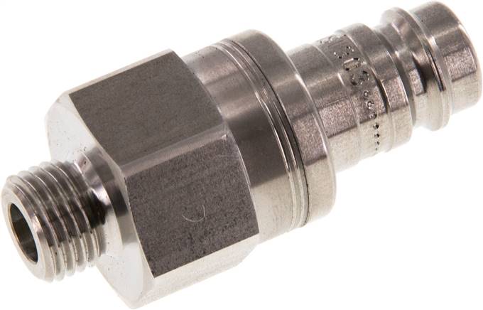 Parker KSG 14 NW10 ES BA Kupplungsstecker (NW10) G 1/4"(AG), Edelstahl