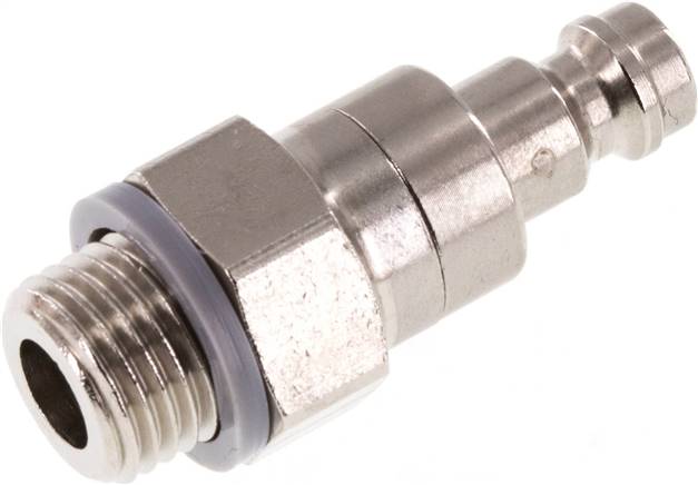 Partbase KSG 14 NW5 MSV BA Kupplungsstecker (NW5) G 1/4"(AG), Messing vernickelt
