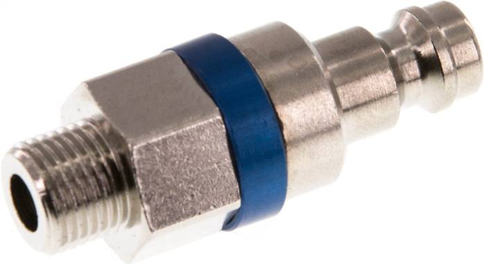 Parker KSG 18 NW5 MSV-BL Kupplungsstecker (NW5) G 1/8"(AG), Messing vernickelt