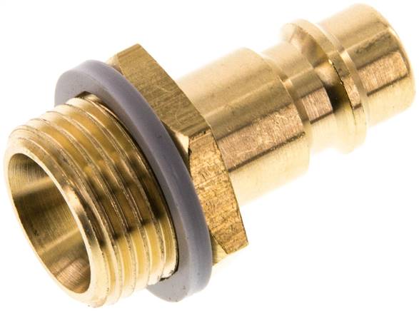 Partbase KSG 38 NW7 Kupplungsstecker (NW7,2) G 3/8"(AG), Messing