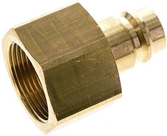 Partbase KSGI 114 NW19 Kupplungsstecker (NW19) G 1-1/4"(IG), Messing