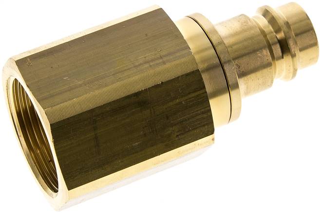 Partbase KSGI 114 NW19 BA Kupplungsstecker (NW19) G 1-1/4"(IG), Messing