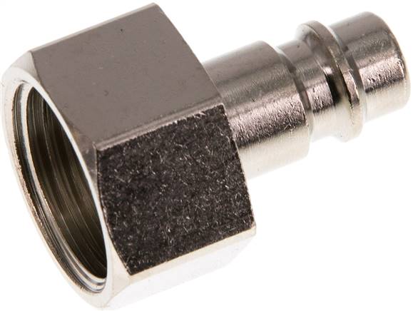 Partbase KSGI 12 NW7 MSV Kupplungsstecker (NW7,2) G 1/2"(IG), Messing vernickelt