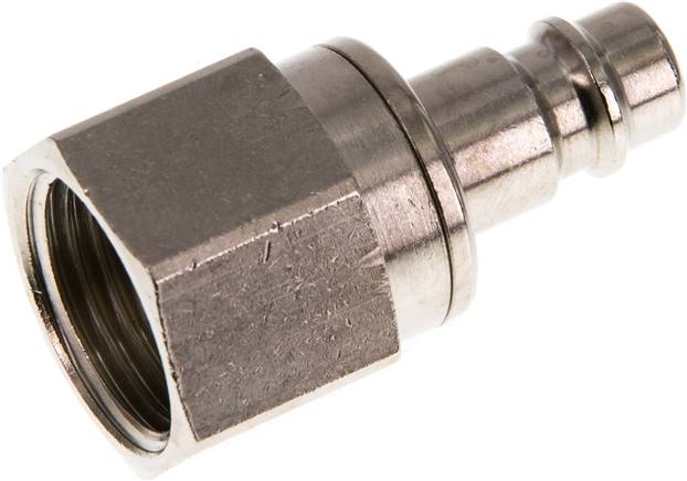 Partbase KSGI 12 NW7 MSV BA Kupplungsstecker (NW7,2) G 1/2"(IG), Messing vernickelt