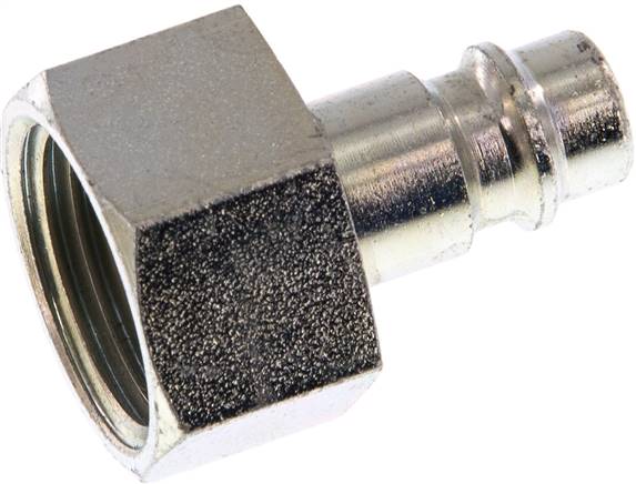 Partbase KSGI 12 NW7 ST Kupplungsstecker (NW7,2) G 1/2"(IG), Stahl gehärtet & verzinkt