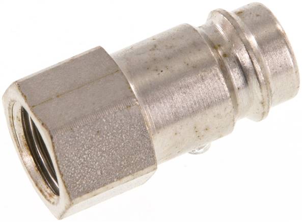 Partbase KSGI 14 NW10 Kupplungsstecker (NW10) G 1/4"(IG), Stahl gehärtet & vernickelt
