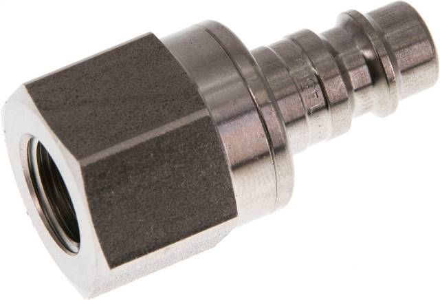 Partbase KSGI 14 NW7 ES BA Kupplungsstecker (NW7,2) G 1/4"(IG), Edelstahl