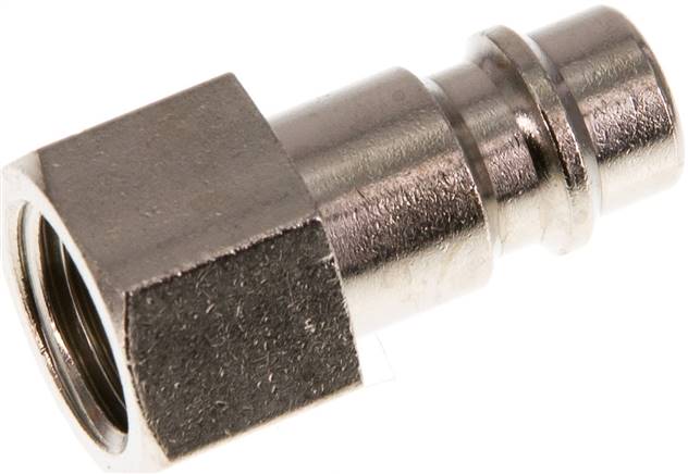 Partbase KSGI 14 NW7 MSV Kupplungsstecker (NW7,2) G 1/4"(IG), Messing vernickelt
