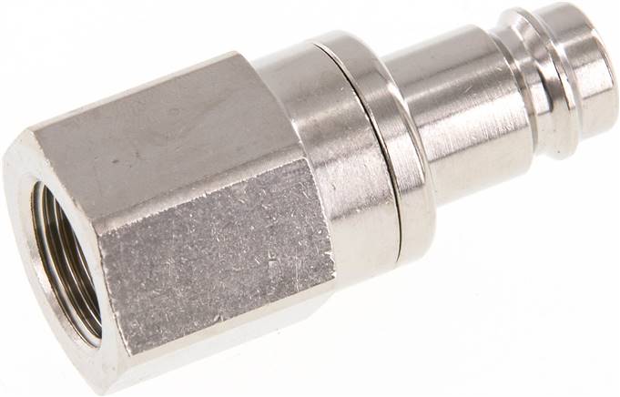 Partbase KSGI 38 NW10 BA Kupplungsstecker (NW10) G 3/8"(IG), Messing vernickelt