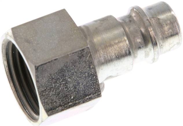 Partbase KSGI 38 NW7 ST Kupplungsstecker (NW7,2) G 3/8"(IG), Stahl gehärtet & verzinkt