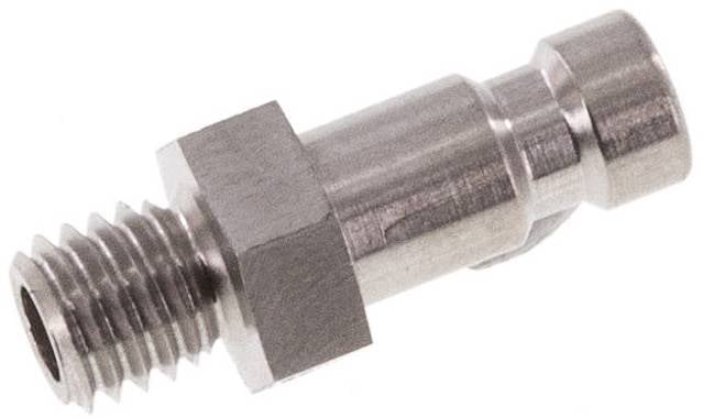 Partbase KSG M5 NW2,7 ES Kupplungsstecker (NW2,7) M 5(AG), Edelstahl