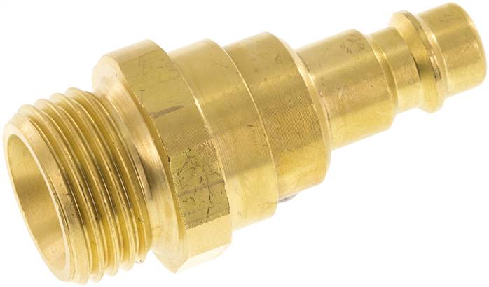 Partbase KSG RUCK 12 NW7 Kupplungsstecker (NW7,2) G 1/2"(AG) mit Rückschlagventil