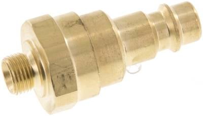 Partbase KSG RUCK 18 NW7 Kupplungsstecker (NW7,2) G 1/8"(AG) mit Rückschlagventil