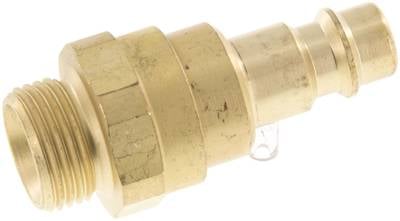 Partbase KSG RUCK 38 NW7 Kupplungsstecker (NW7,2) G 3/8"(AG) mit Rückschlagventil