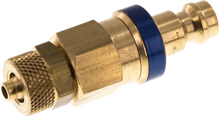 Partbase KSK 4 NW5 BA-BL Kupplungsstecker (NW5) 6x4mm Schlauch, Messing