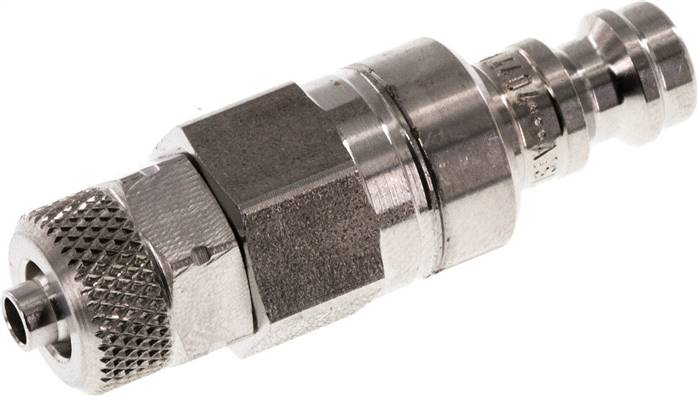 Parker KSK 4 NW5 ES4A BA Kupplungsstecker (NW5) 6x4mm Schlauch, 1.4404