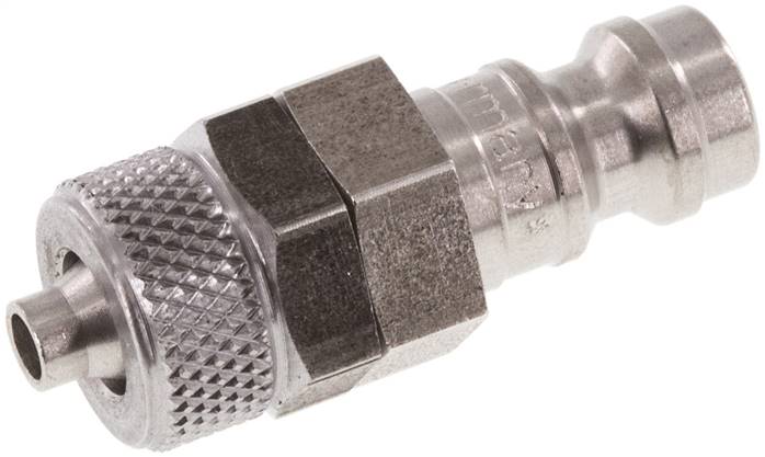 Partbase KSK 4 NW5 ES Kupplungsstecker (NW5) 6x4mm Schlauch, Edelstahl