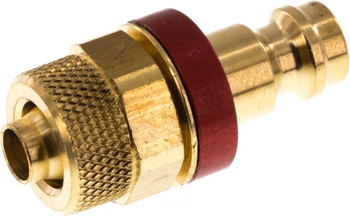 Partbase KSK 6 NW5-RO Kupplungsstecker (NW5) 8x6mm Schlauch, Messing