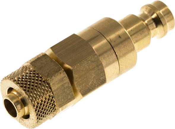 Partbase KSK 6 NW5 BA Kupplungsstecker (NW5) 8x6mm Schlauch, Messing