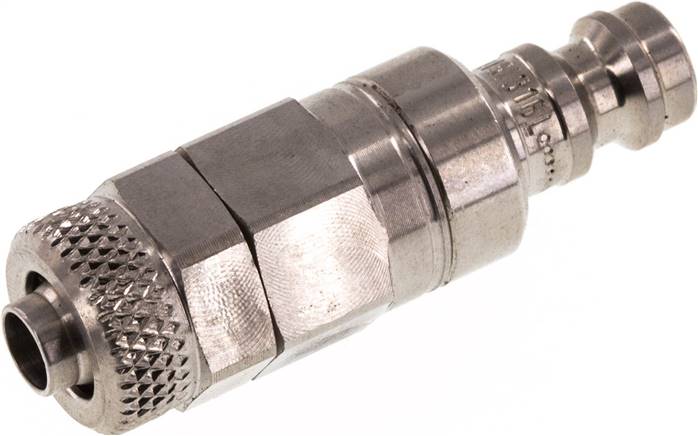 Parker KSK 6 NW5 ES4A BA Kupplungsstecker (NW5) 8x6mm Schlauch, 1.4404