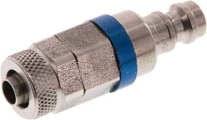 Partbase KSK 6 NW5 ES BA-BL Kupplungsstecker (NW5) 8x6mm Schlauch, Edelstahl