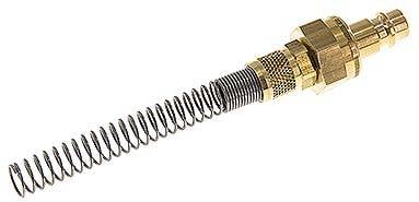 Parker KSK KS 6 NW7 BA Kupplungsstecker (NW7,2) 8x6mm Schlauch m. Knickschutz
