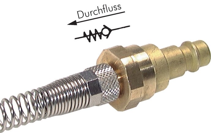 Partbase KSK KS RUCK 8 NW7 Kupplungsstecker (NW7,2) 10x8mm Schl. mit Rückschlagventil