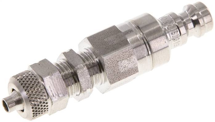 Parker KSKS 4 NW5 ES4A BA Schott-Kupplungsstecker (NW5) 6x4mm Schlauch, 1.4404