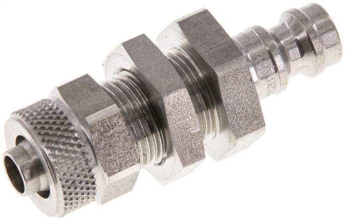 Partbase KSKS 6 NW5 ES Schott-Kupplungsstecker (NW5) 8x6mm Schlauch, Edelstahl