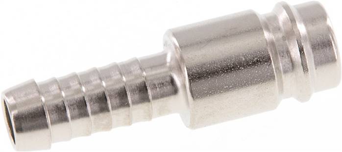 Partbase KSS 10 NW10 Kupplungsstecker (NW10) 10mm Schlauch, Stahl gehärtet & vernickelt
