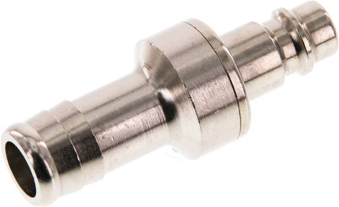 Partbase KSS 13 NW7 MSV BA Kupplungsstecker (NW7,2) 13 (1/2")mm Schlauch, Messing vernickelt