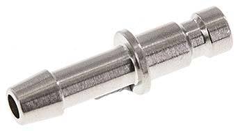 Partbase KSS 4 NW2,7 MSV Kupplungsstecker (NW2,7) 4mm Schlauch, Messing vernickelt