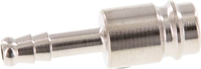 Parker KSS 6 NW10 Kupplungsstecker (NW10) 6 (1/4")mm Schlauch, Stahl gehärtet & vernickelt